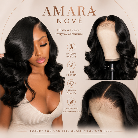 Natural Black (1B) | 13x4 Body Wave Bob